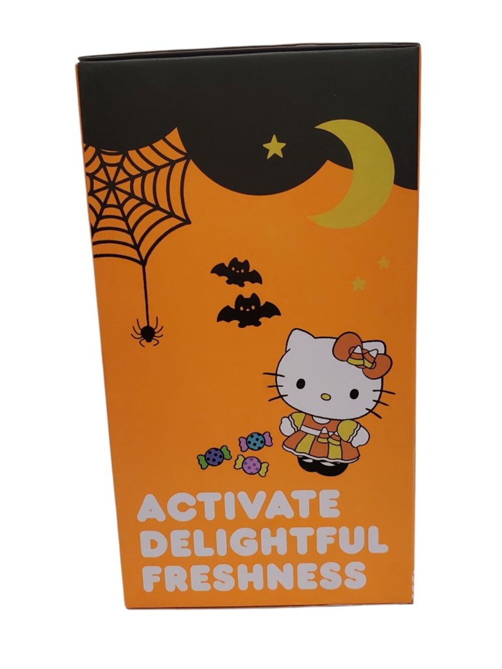 Hello Kitty Kawaii Halloween Pumpkin Ceramic Reed Diffuser Cinnamon Scent NIB - Picture 4 of 7